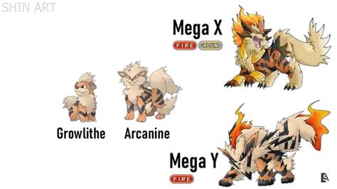 Growlithe evolution | Pokemon teams, Pokemon breeds, Pokemon drawings