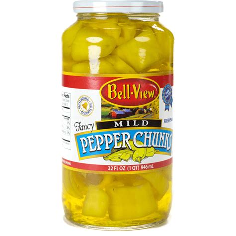 Bell-View Fancy Mild Pepper Chunks 32 fl oz | Peppers & Chilis ...