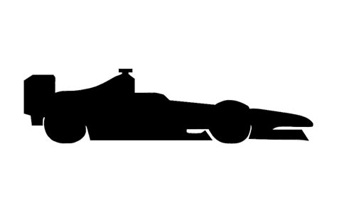 F1 Car Silhouette at GetDrawings | Free download