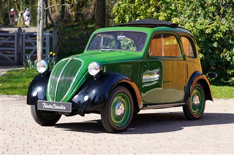 1939 Fiat 500 Topolino A “Convertible Four”