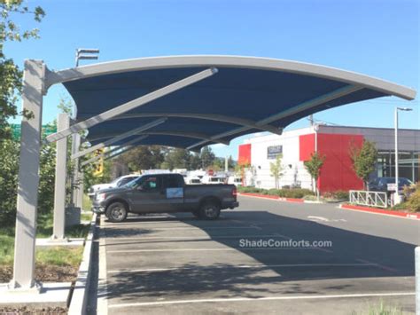 Custom Shade Canopies - Permanent Tension Fabric - Commercial