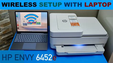 HP Envy 6452e WiFi Setup Laptop or computer Using Windows 10, Connect ...