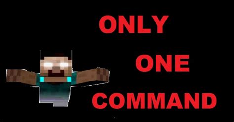 Summon Herobrine | only one command Minecraft Map