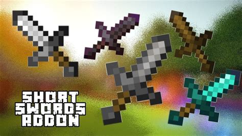 Short Swords для Minecraft Pocket Edition 1.18