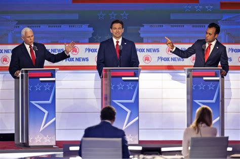 The first GOP debate — by the numbers