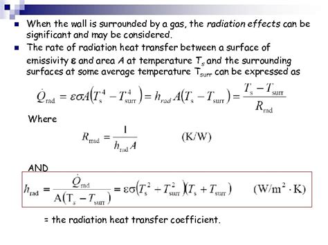 Equation For Heat Transfer By Radiation - Tessshebaylo