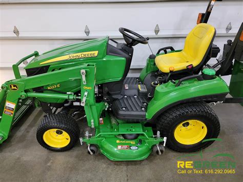 SOLD! 2017 John Deere 1023E Sub Compact Tractor & Attachments Package ...