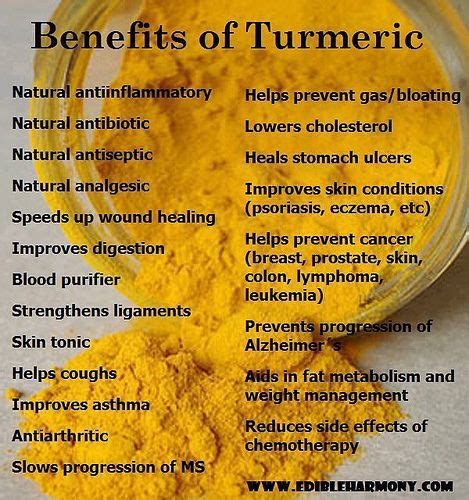 Benefits Of Turmeric | Turmeric health benefits, Turmeric health ...