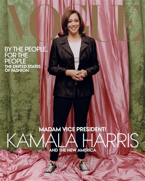 Kamala Harris' February Vogue cover causes online backlash - Los ...