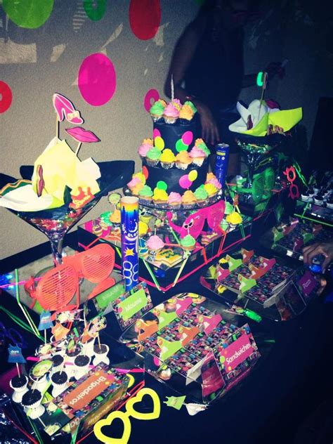 Neon Birthday Party Ideas | Photo 1 of 13 | Catch My Party