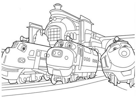 Free Printable Chuggington Coloring Pages For Kids