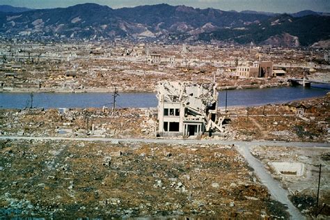 Japan: Photos of the devastated cities of Hiroshima and Nagasaki after ...