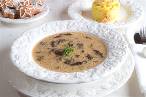 Polish Wild Mushroom Soup: Zupa Grzybowa