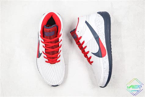 Nike KD 13 USA Home Team Basketball Shoe White Blue Obsidian