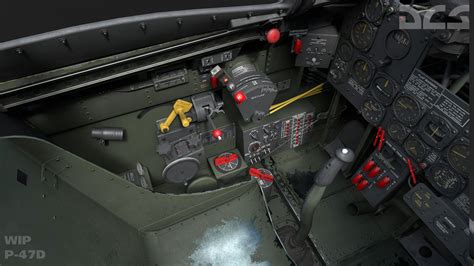 P 47 Thunderbolt Cockpit