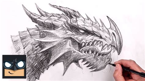 How To Draw a Dragon | YouTube Studio Sketch Tutorial - YouTube