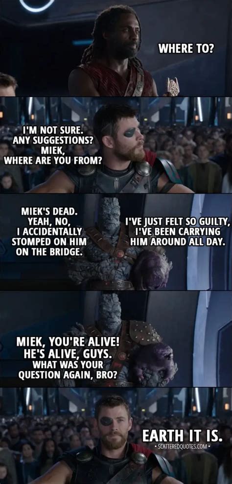 30+ Best 'Thor: Ragnarok (2017)' Quotes: "Thunder Will Reign ...