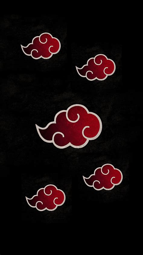 Akatsuki, red, magenta, Anime, Pain, Akatsuki cloud, Akatsuki logo ...