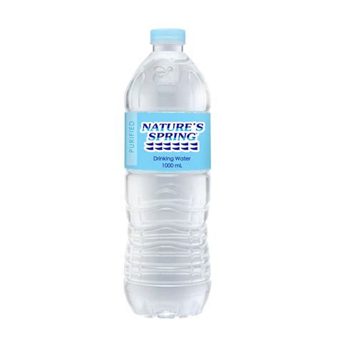 Nature's Spring Bottled Water 1L | Cebooze