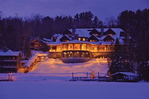 Winter Weekend Getaway At The Lake Placid Lodge - Downtown Magazine