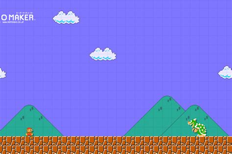 Super Mario Maker heads to PC and mobile with wallpaper creator - Polygon