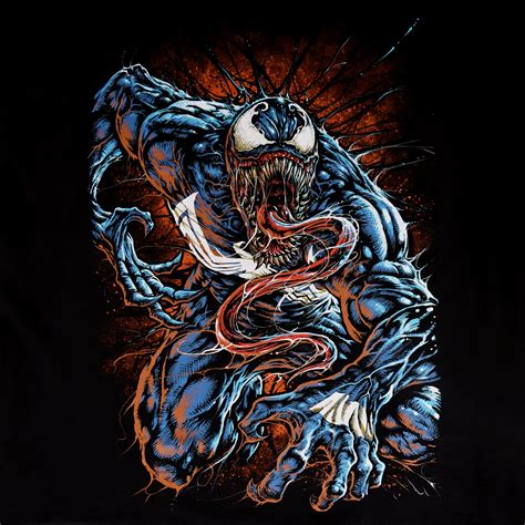 Venom - Sinister Symbiote T-Shirt Black | Elbenwald