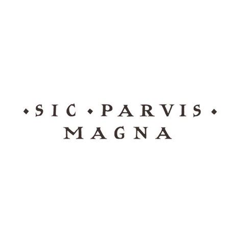 Sic Parvis Magna | Latin quotes, Latin tattoo, Uncharted tattoo