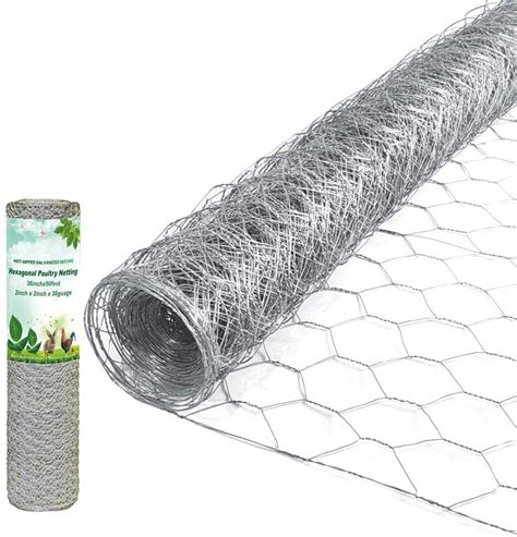 Buy AMAGABELI GARDEN & HOME 2 inch 36inchx50ft Hexagonal Poultry ...