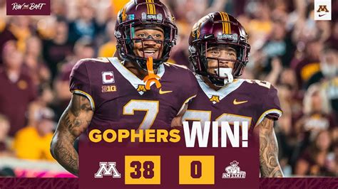 Highlights: Gopher Football defeats New Mexico State 38-0 in 2022 ...