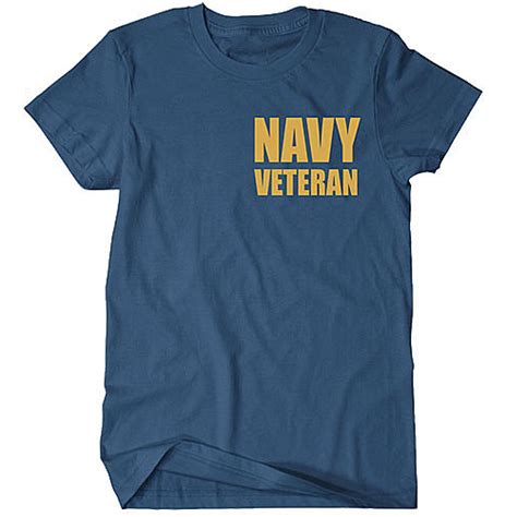 NEW NWT Military Veteran Logo T-Shirt, Department Of The Navy Emblem | eBay