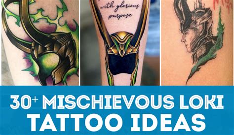 [UPDATED] 30 Mischievous Loki Tattoos