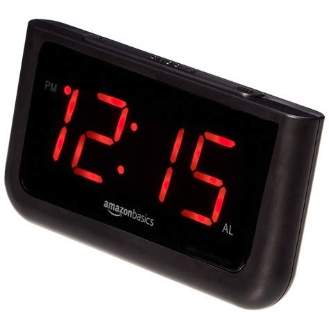 AmazonBasics Digital Alarm Clock with Large 1.4-Inch Display $9.33 (REG ...