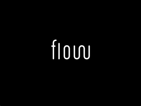 flow logo | Typographic logo, S logo design, Typography logo