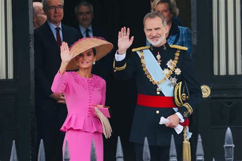 Spain's King Felipe and Queen Letizia join other royals at coronation ...