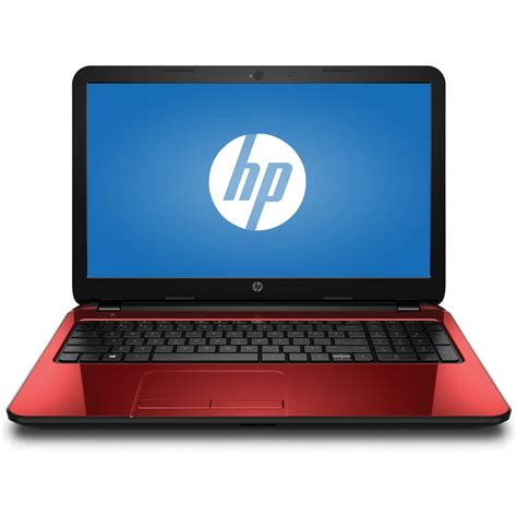 Refurbished HP Flyer Red 15.6" 15-r030wm Laptop PC with Intel Pentium ...