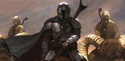 series of concept art for Mandalorian Season 2 Episode 1 (no episode 2 ...