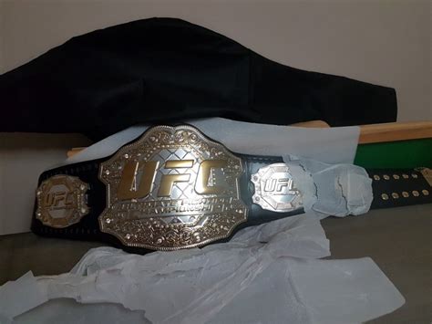 UFC Belt (replica) version 2.0, Sports Equipment, Sports & Games ...