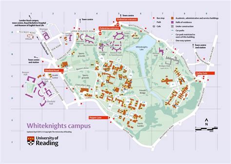 Reading University Campus Map - Alabama Map