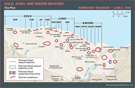 D Day Beaches Map – Verjaardag Vrouw 2020