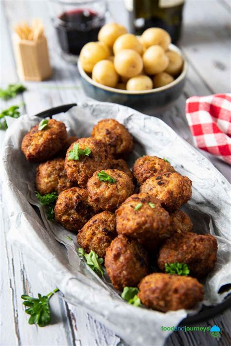 Frikadeller (Danish Meatballs) - Food and Journeys®