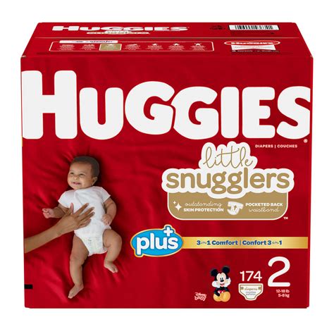 HUGGIES LITTLE SNUGGLERS SIZE 2 (5-8KG) - Kiddies Treat