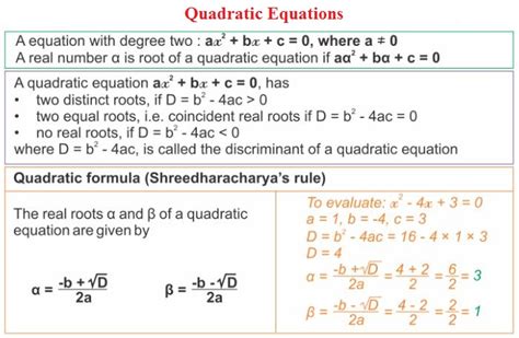 Roots Of Quadratic Equation Formula Alpha Beta - Tessshebaylo