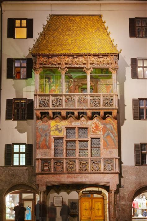 Famous Golden Roof - Innsbruck Austria Stock Image - Image of austria ...