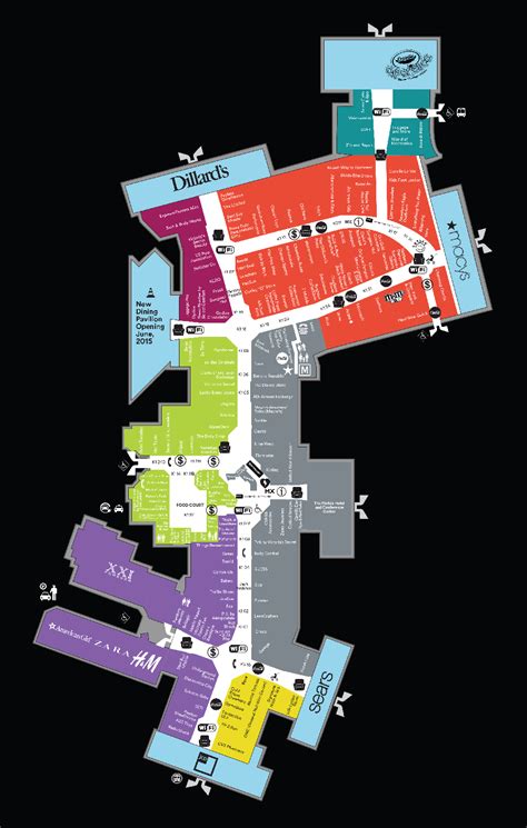 Mall Map of The Florida Mall®, a Simon Mall - Orlando, FL | Florida ...