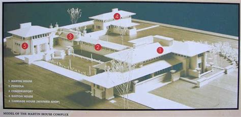 Model : Darwin D. Martin House complex, Buffalo NY | Frank Lloyd Wright ...