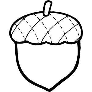 Acorn Coloring Page