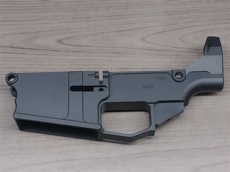 Black Anodized AR-10 .308 80 Lower Receiver - 80% Lowers