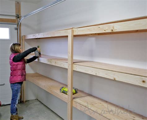 Best diy garage shelves attached to walls – Artofit