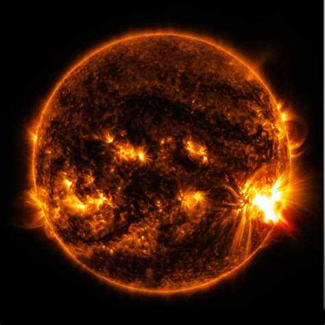 NASA's SDO Observes More Flares Erupting from Giant Sunspot | NASA