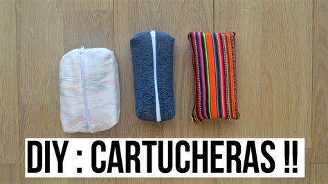 DIY : cartucheras - YouTube